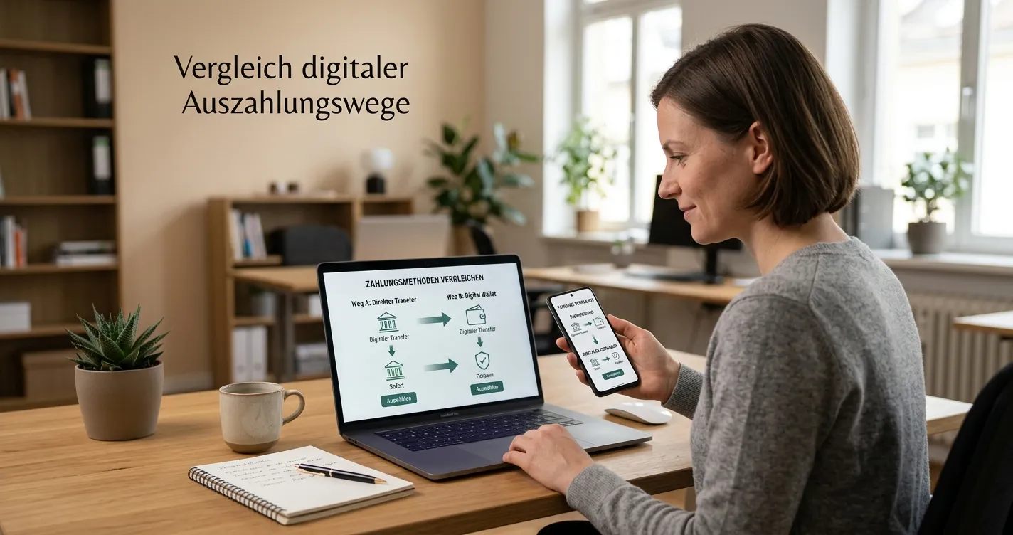 Alternative Auszahlung nach einer Apple-Pay-Einzahlung
