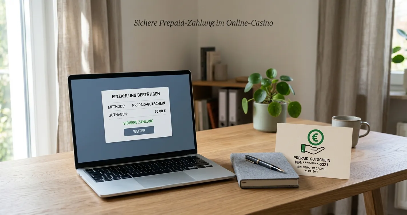 Paysafecard-Einzahlung im deutschen Online-Casino