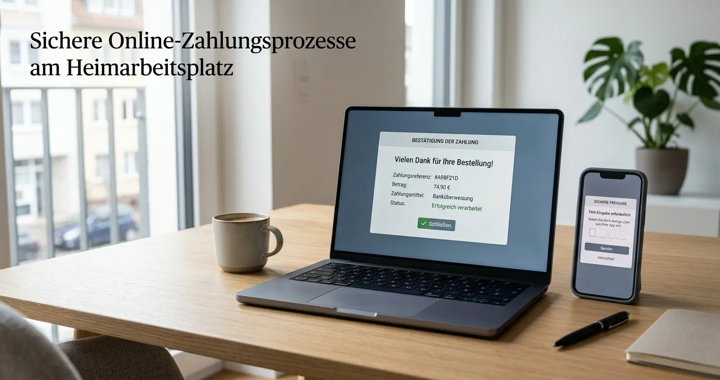 Sofort-Einzahlung im deutschen Online-Casino am Laptop