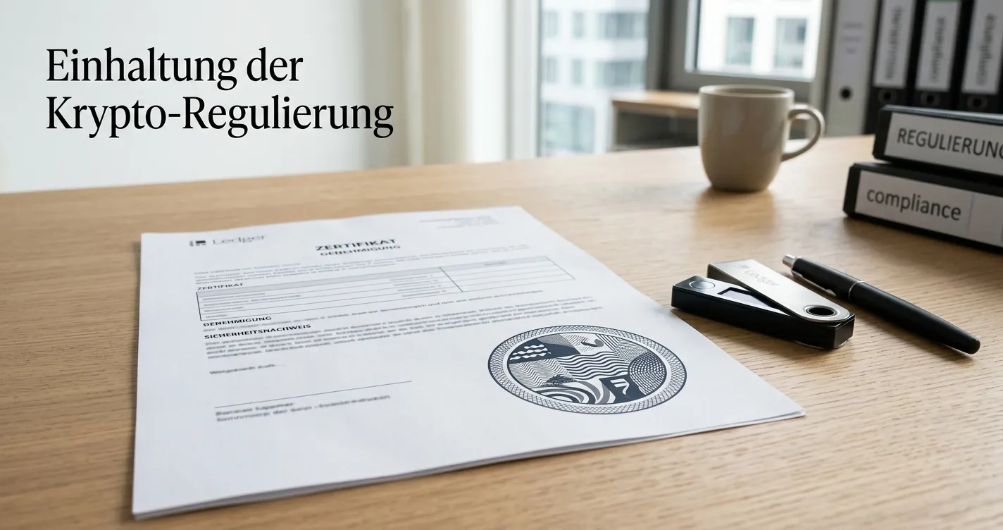 Neutrales Lizenzdokument und Geldbörse-Symbol auf einem Tisch ohne Markenlogo