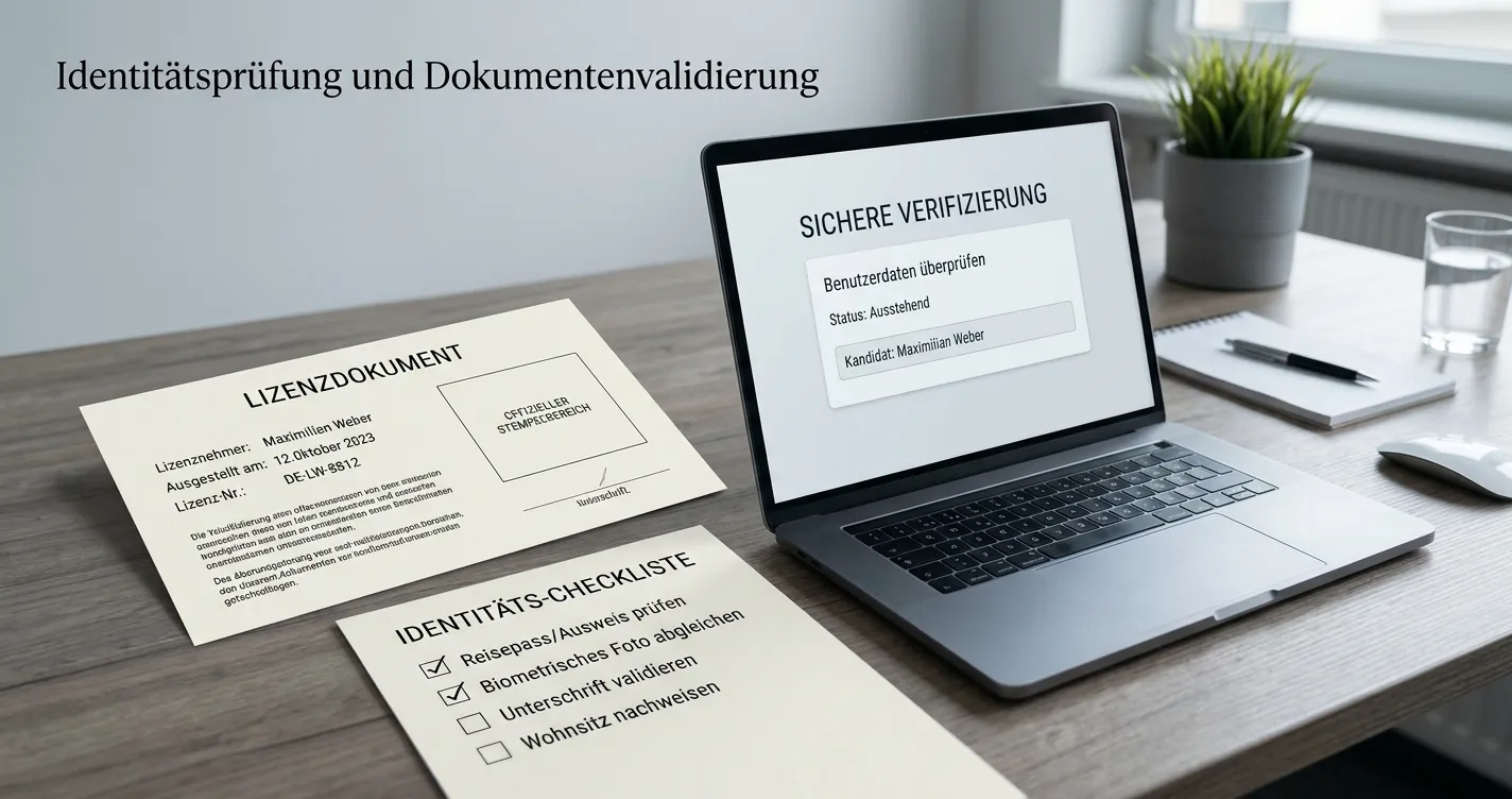 Neutrales Konzessionsdokument und Identitätsprüfung für ein Schweizer Online-Casino