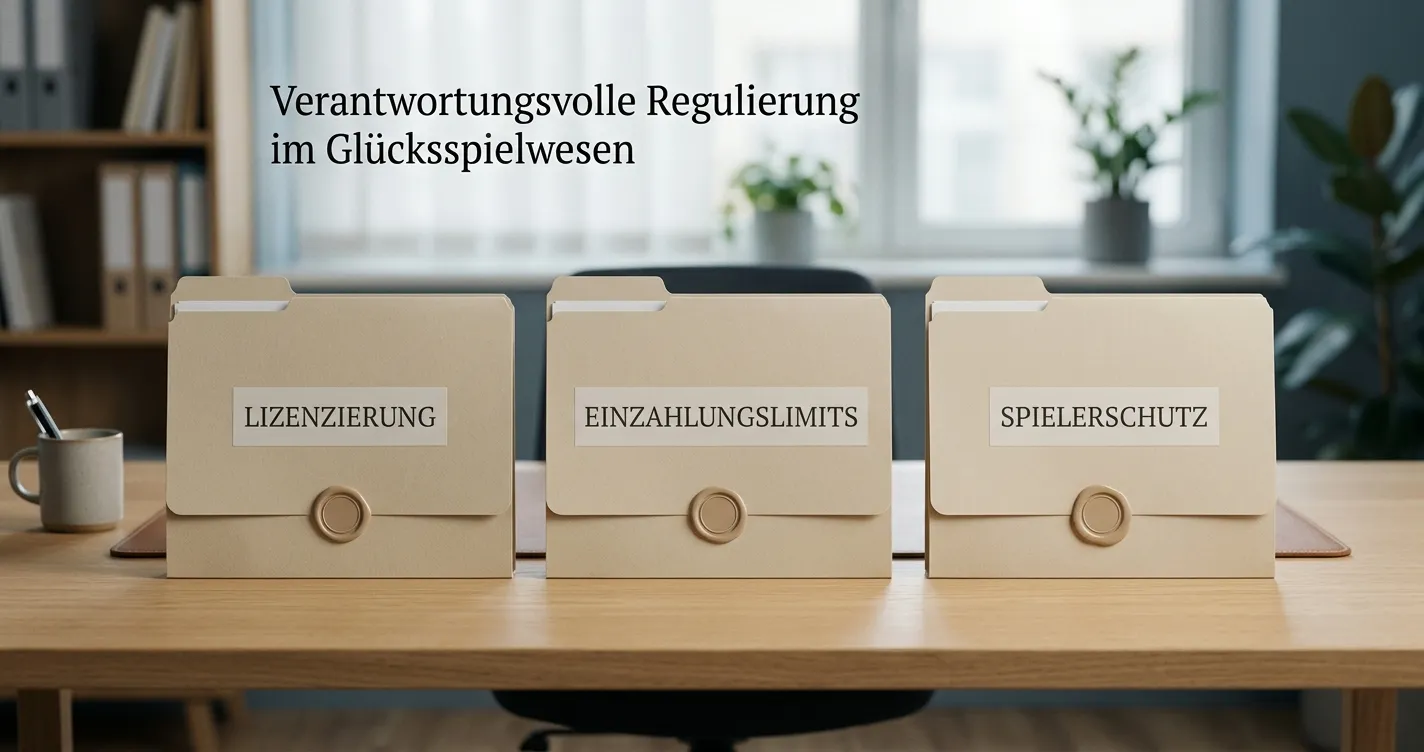 Neutrales Dokument mit Prüfsiegel und getrennten Schutzsystemen