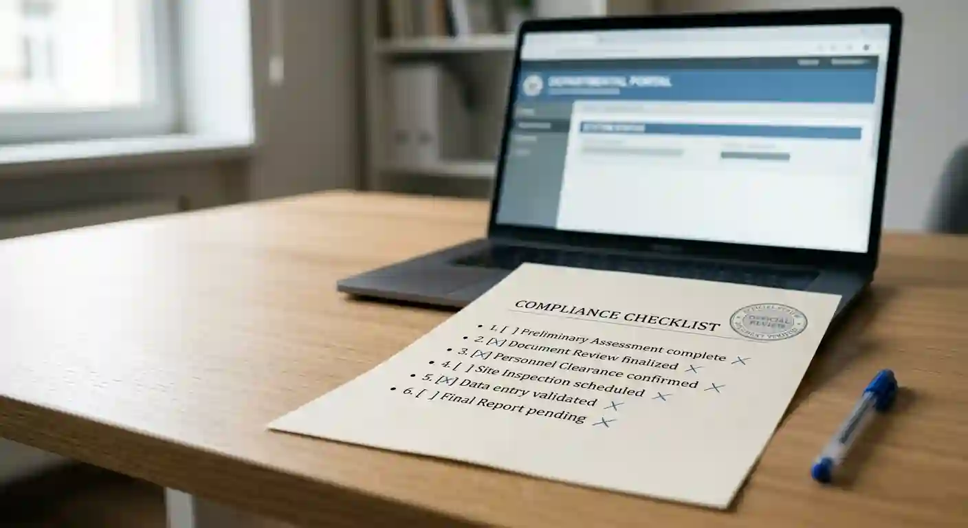 Offizielles Dokument der GGL-Whitelist mit symbolischem Prüfhaken