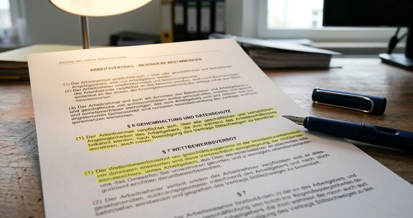 Paragraph-Dokument mit hervorgehobenen Abschnitten des Glücksspielstaatsvertrags 2021