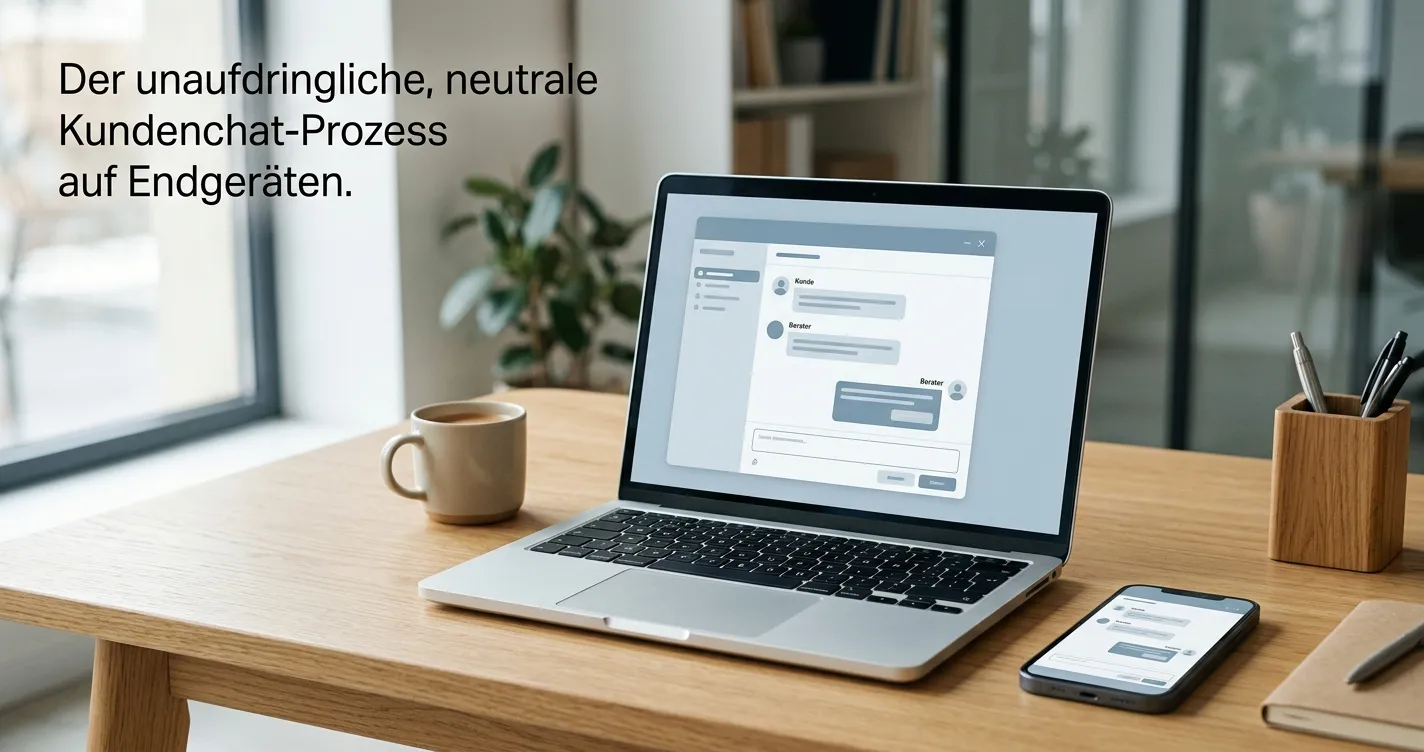 Mobiler Kundendienst und neutrale Casino-Prüfung auf Smartphone und Laptop