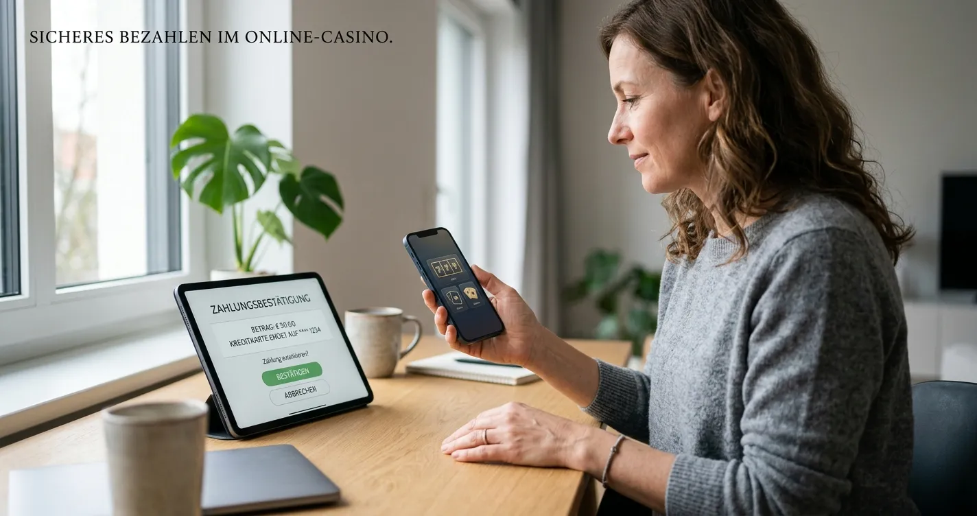Mobiles Online-Casino mit neutraler Zahlungs- und Spieleübersicht