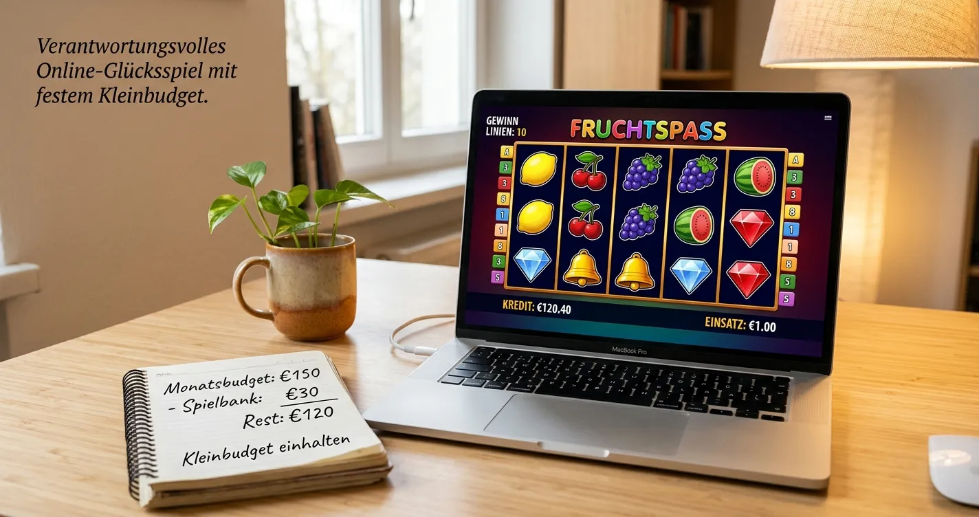 Spielautomat mit niedrigem Einsatz für ein 20-Euro-Budget im Online-Casino