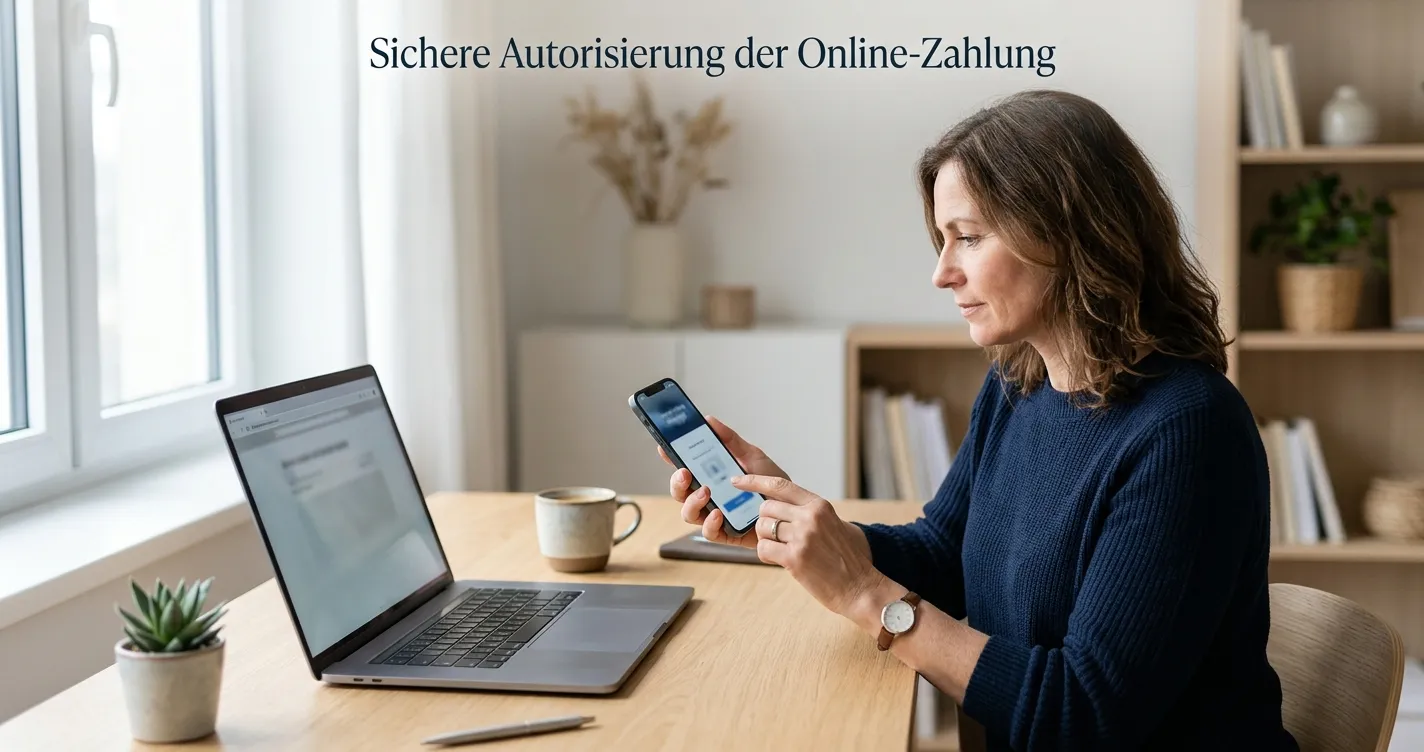 Online-Banking-Freigabe für eine Sofort-Casino-Einzahlung